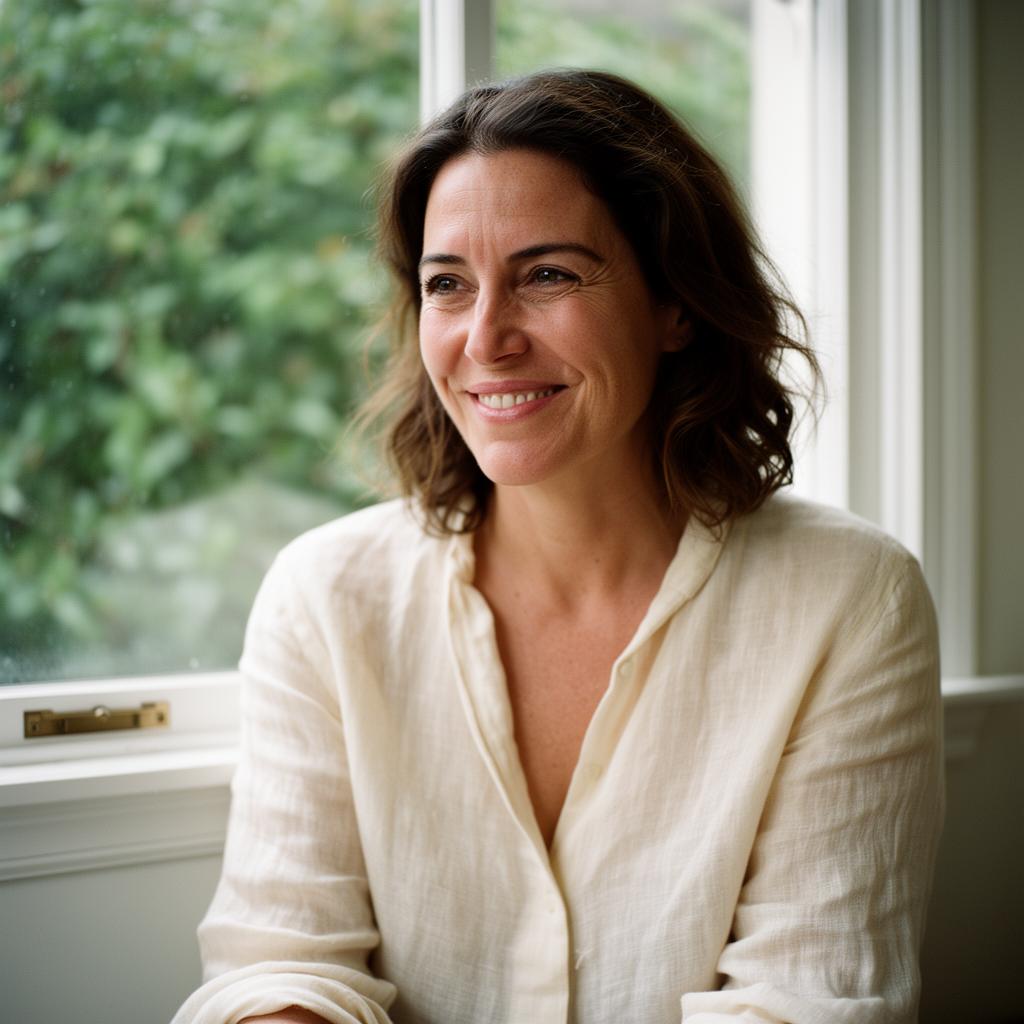 Woman feeling balanced and energized